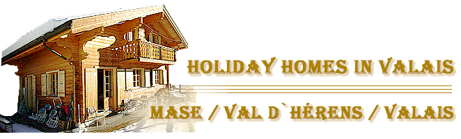 Holiday homes in Valais