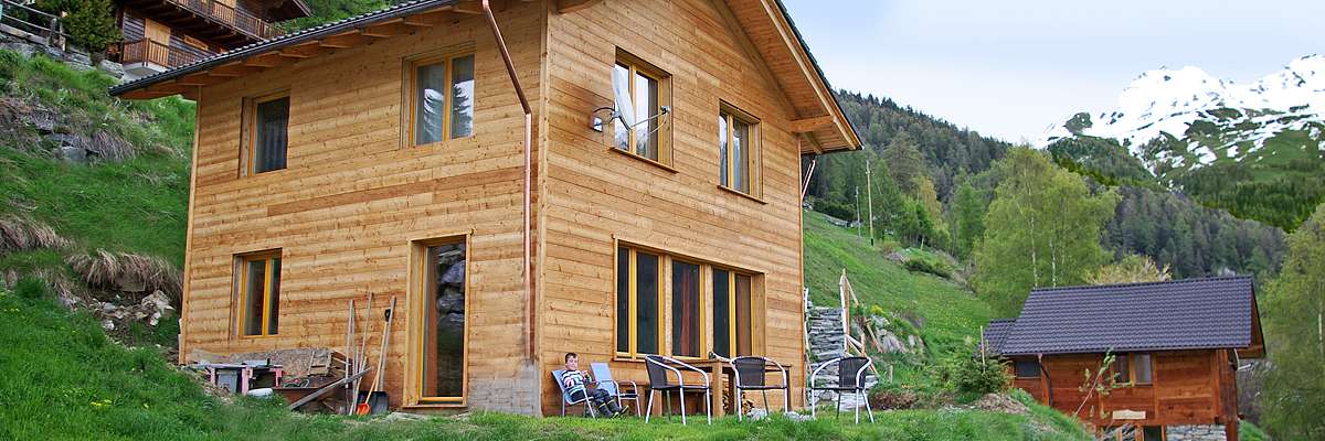 Ferienhaus Schweiz / Chalets im Val d´Hèrens im Wallis