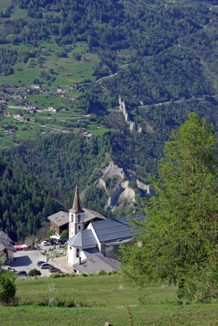 Erdpyramiden von Euseigne